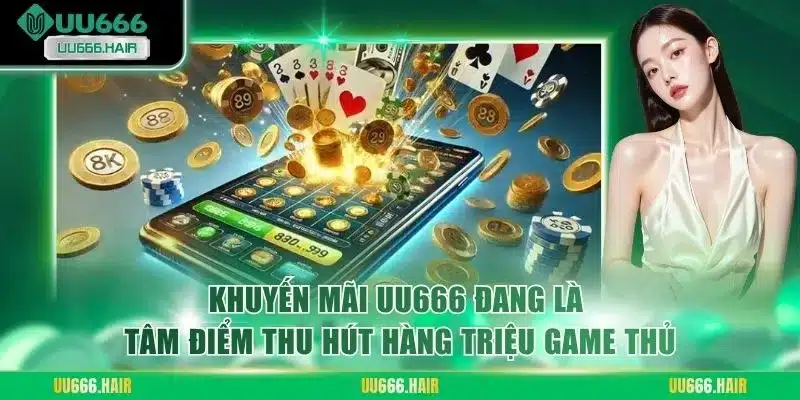 Khuyến mãi UU666 đang là tâm điểm thu hút hàng triệu game thủ